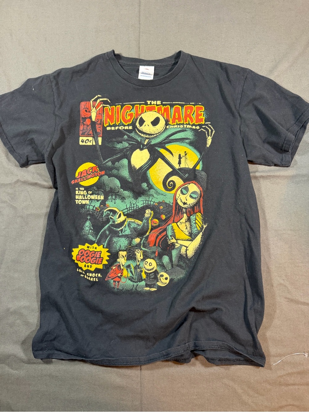 Disney’s “The Nightmare Before Christmas” Graphic Tee -Delta Pro Weight Size M